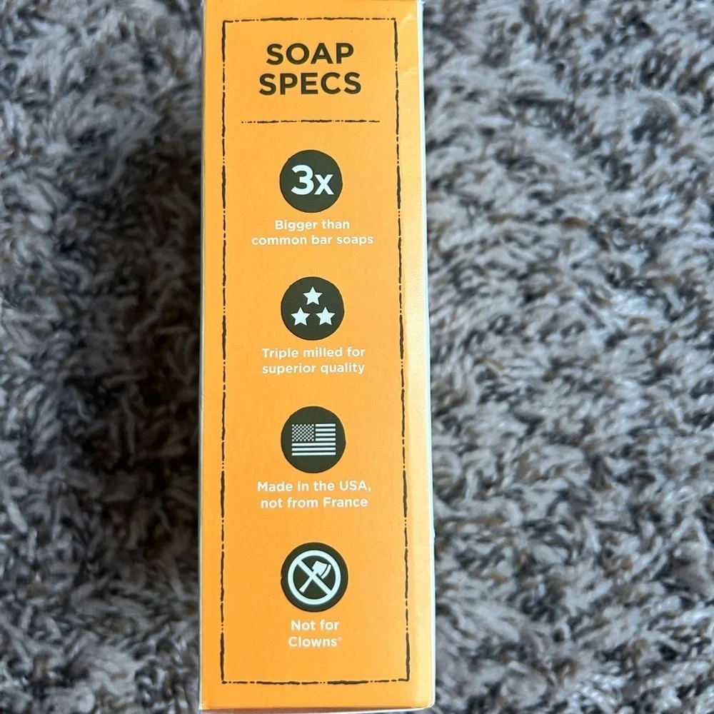 Duke Cannon Supply Co. Big Ass Brick of Bay Rum Soap – Citrus Musk (10 oz)